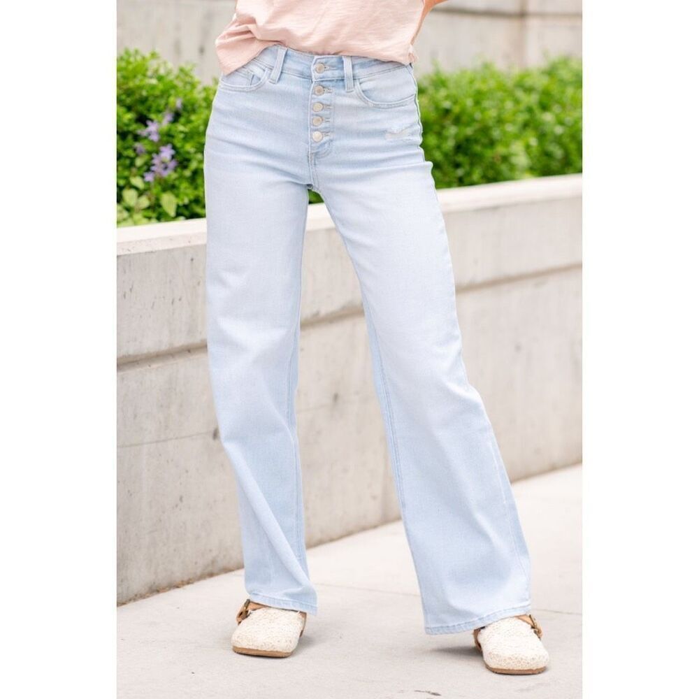 Vervet Blue NWT City Blues 90s Loose fit High‎ Rise Denim Jeans - Women’s 25